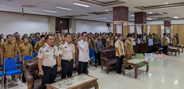 Wabup Heroaldi Tegaskan Komitmen Pemkab Sambas Perkuat Akses Keadilan hingga Desa