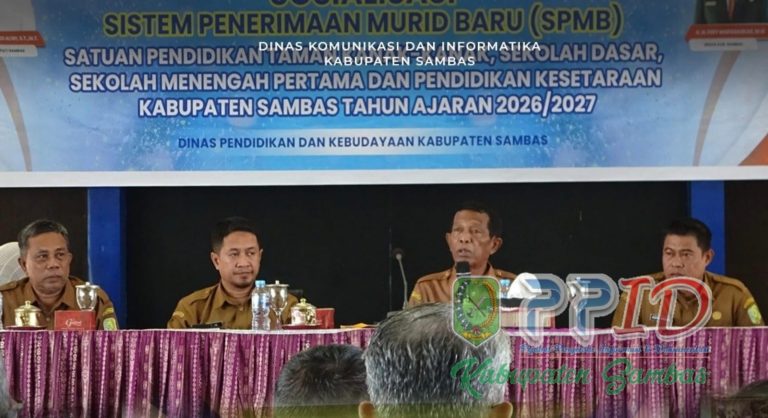 Sinergi Lintas Sektor, Sambas Pastikan SPMB 2026/2027 Lebih Transparan dan Akuntabel*l