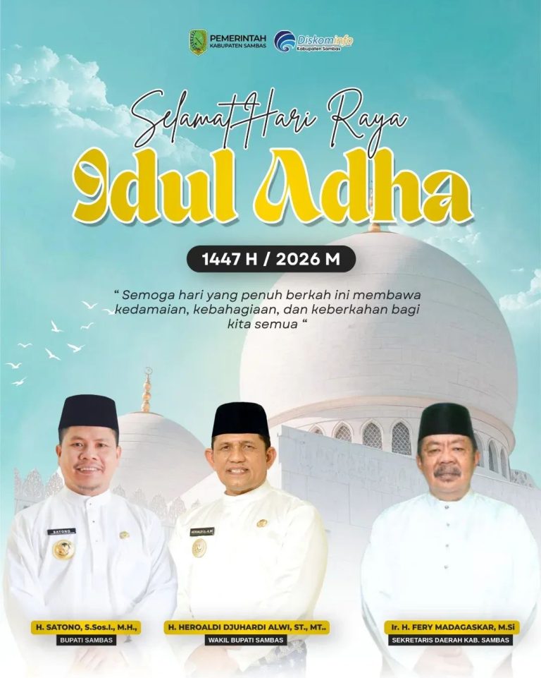 Selamat menyambut Hari Raya Idul Adha 1447H