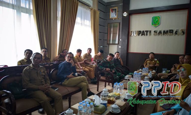 Bupati Satono Hadiri Rakor Nasional Pengendalian Inflasi dan Launching Bahan Ajar Anti Korupsi