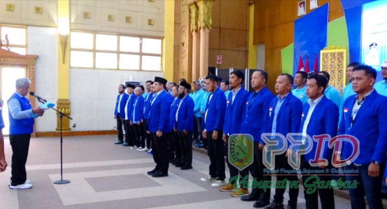 Jajaran Pengurus HNSI Sambas dilantik, Perkuat Peran Nelayan dan Ketahanan Maritim