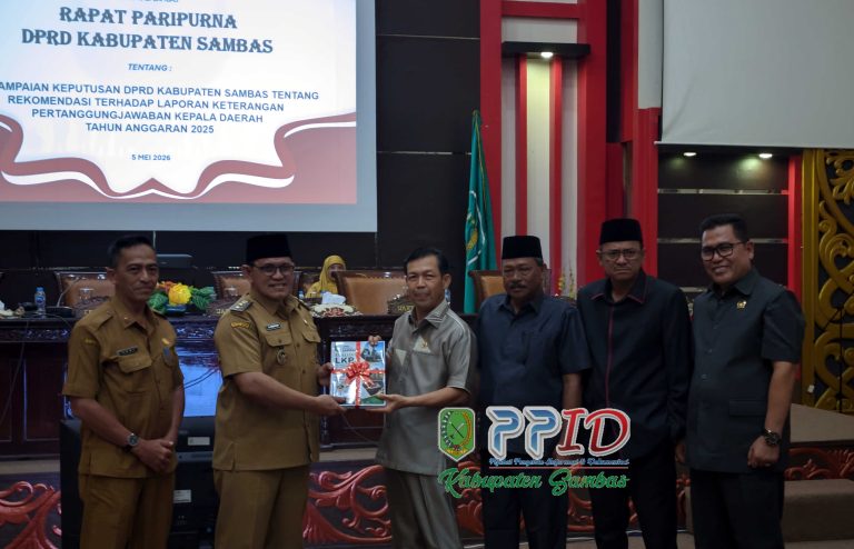 Pemda Sambas Perkuat Akuntabilitas melalui Rekomendasi LKPJ 2025 demi Perbaikan Layanan Publik