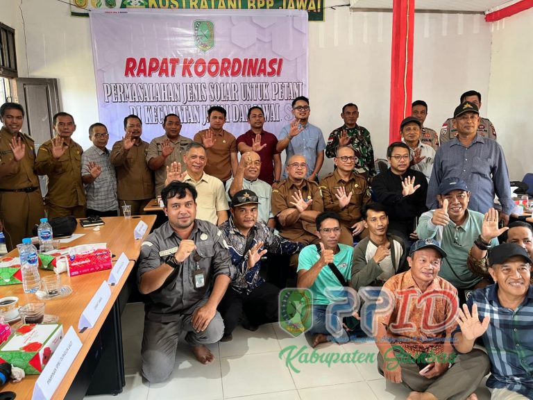 Pemkab Sambas Bergerak Cepat Cari Solusi Solar Petani, Perkuat Produktivitas dan Ketahanan Pangan Daerah