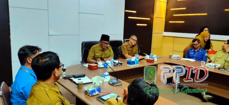 Diskominfo Sambas Dorong Seluruh Badan Publik Tingkatkan Keterbukaan Informasi melalui Monev KIP 2026