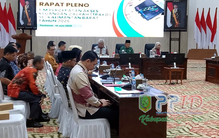 Pemkab Sambas Dukung Sinergi TPAKD untuk Penguatan Ekonomi Daerah yang Inklusif dan Berkelanjutan