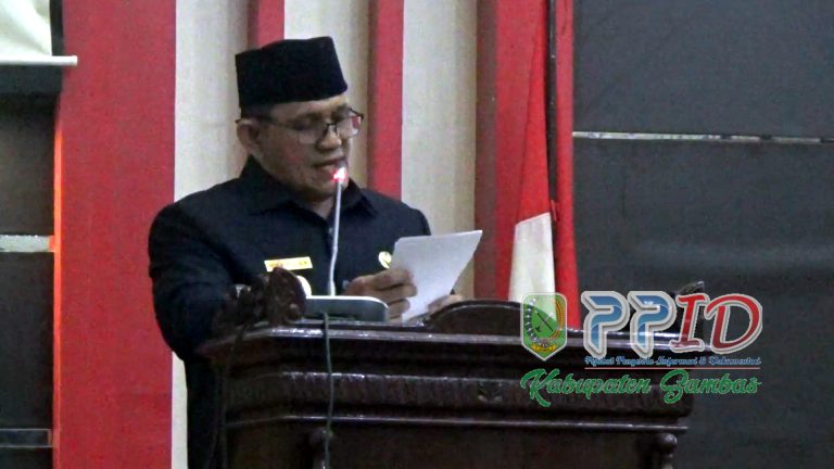 Pemkab Sambas Respons Seluruh Masukan Fraksi DPRD dalam Pembahasan Pertanggungjawaban APBD 2025