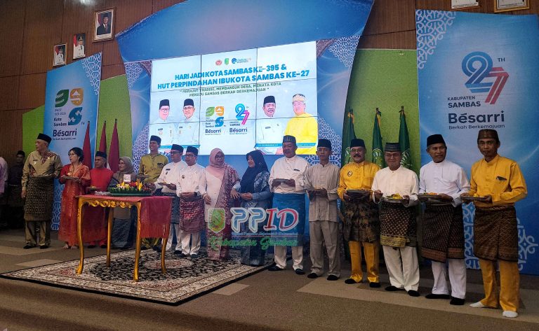 Sambas Gelar Ramah Tamah dan Syukuran Hari Jadi Kota ke-395 serta HUT Perpindahan Ibu Kota Kabupaten ke-27