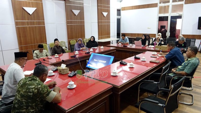 Pemkab Sambas Ikuti Rakor Penyediaan Lahan Koperasi Desa Merah Putih Secara Virtual