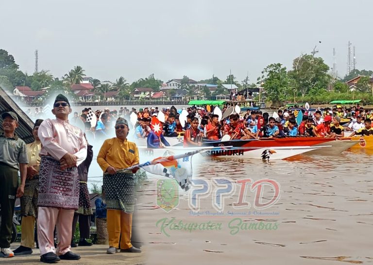 Buka Lomba Sampan Bidar 2026, Wabup Heroaldi Dorong Pembinaan Atlet dan Penguatan Ekonomi UMKM