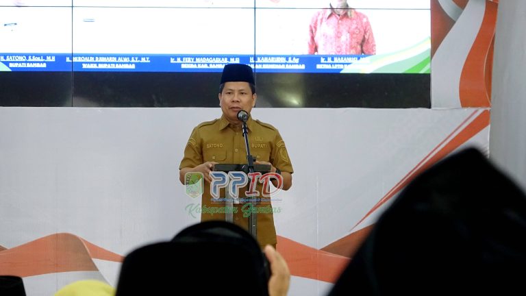 Usai Berjuang di MTQ XXXIV Kalbar, Kafilah Sambas Disambut Bupati Satono