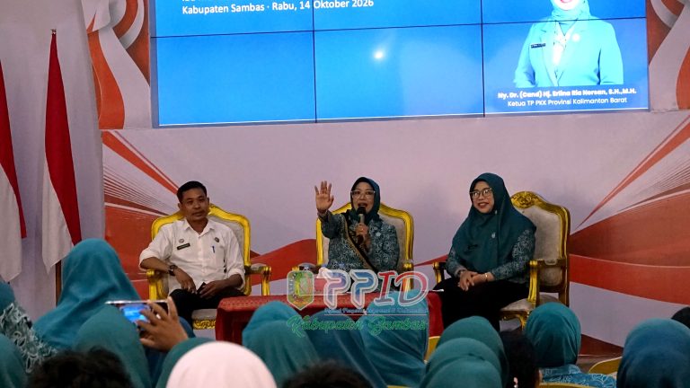 Bunda Literasi Kabupaten Sambas Dukung Pemda Bersama Bunda Penguatan Budaya Membaca hingga Tingkat Keluarga