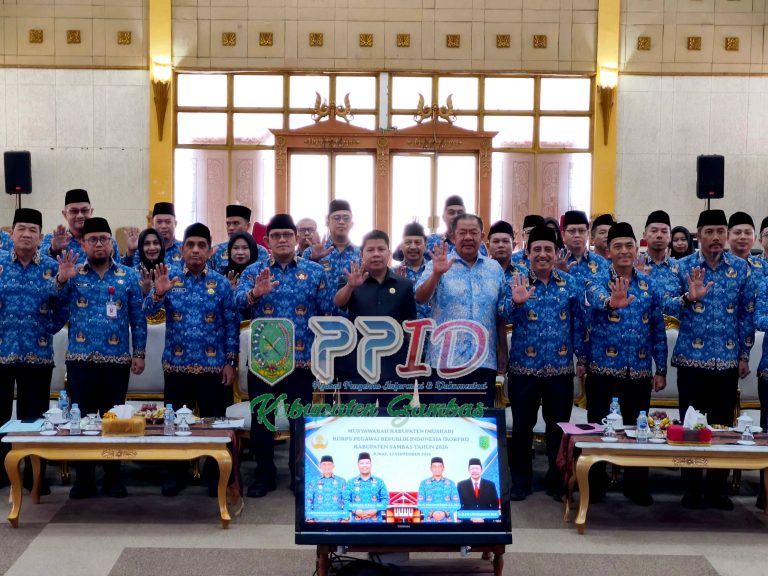 ​Rachmad Robbi Nakhodai KORPRI Sambas 2026–2031, Bupati Satono Tekankan Akselerasi Pelayanan Publik dan ASN Adaptif