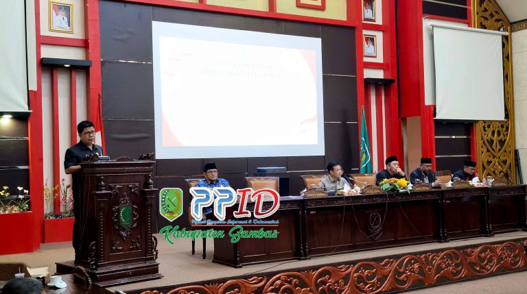 Sampaikan Pendapat Akhir Pada Paripurna DPRD Kabupaten Sambas, Bupati Satono Tekankan Percepatan Pembangunan Kawasan Perbatasan Temajuk