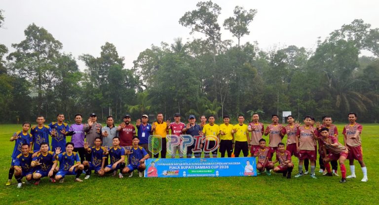 Sungai Rambah Open Piala Bupati Sambas 2026 Perkuat Silaturahmi dan Pembinaan Atlet Sepak Bola Sambas