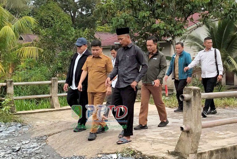 ​Tinjau Langsung Kondisi Jalan Desa Tri Gadu, Bupati Satono Harap Tingkatkan Aksesibilitas Warga